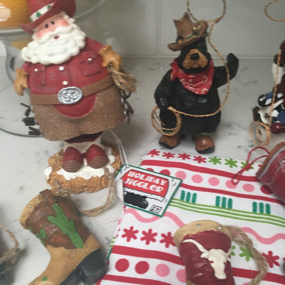 Western Ornaments (13) pieces